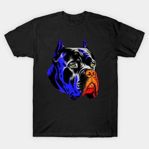 Cane Corso Pop Art - Dog Lover Gifts T-Shirt by PawPopArt